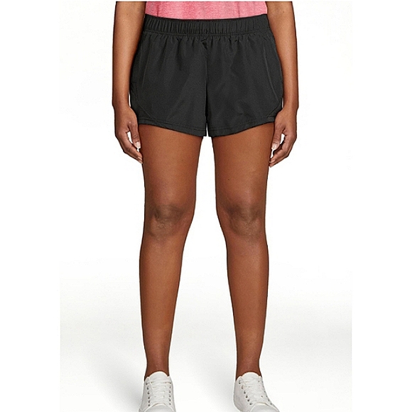 Core Running Shorts w pockets, built in panti styl liner + zippered pocket BLACK - Picture 2 of 15